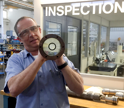 Flask with a Large Bore